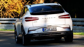 2023 Genesis GV60 Sport Plus – 489hp, Luxury Performance SUV
New Genesis GV60 prices and specs
The Genesis GV60 is now on sale in the UK. This alternative to the likes of Audi Q4 e-tron Sportback, BMW iX3, and Volkswagen ID.5 costs from £47,005.
The new Genesis GV60 is available in three trims: Premium, Sport and Sport Plus. All versions come with a 77.4kWh battery but different choices of electric motor.
The cheapest model – the Premium – costs from £47,005. This means no Genesis GV60 is eligible for the Government’s plug-in car grant. Only cars that cost less than £32,000 currently qualify.
The GV60 Premium comes with a single 228hp electric motor that drives the rear wheels. Combined with the 77.4kWh battery, this gives you up to 321 miles of range. That’s about the same range as you get from a £47,530 Audi Q4 e-tron with a 204hp electric motor.
Genesis GV60 Sport – from £53,605
Sport versions of the GV60 come with dual motors producing a total of 318hp. These cars come with four-wheel drive, but you’ll have to make do with up to 292 miles of range.
That’s almost 30 less range than the entry-level Premium car with a single motor, and about the same distance behind a £47,957 Kia EV6 with the 321hp dual-motor option.
Genesis GV60 Sport Plus – from £65,405
Top-spec GV60 Sport Plus models get a more powerful dual-motor setup that produces a whopping 489hp in total. These lose out on a few miles of range compared with Sport versions, delivering up to 289 miles on a single charge.
They cost almost as much as a Tesla Model Y Performance, but can’t match that car’s 319-mile range.
The new Genesis GV60 gets a classy, uncluttered design with stacked headlights, upturned black bumper trims and a broad black grille.
The GV60 comes with rear-facing cameras instead of conventional door mirrors – just like the ones you get on an Audi e-tron. Flush-fitting door handles are another slick touch, as are the eye-catching alloy wheels, but if that doesn’t stand out enough you could always go for a bright yellow paint job like the car in these photos.
The new Genesis GV60’s interior looks just as modern and slick as its exterior. The two-spoke steering wheel is a neat touch, as is the brushed metal-effect centre console and dashboard trim and (likely optional) bright yellow seat stitching.
Two wide digital screens take care of driver info and entertainment duties, but there are still physical buttons placed around the cabin to access commonly used functions.
The new Genesis GV60 comes with a 77.4kWh battery. Rear-wheel-drive versions with a single 228hp electric motor have the longest range of up to 321 miles.
Go for a dual-motor model with 318hp and you’ll have to make do with up to 292 miles of range. This Sport Plus model has to make do with up to 289 miles of range, but it does come with dual motors producing 489hp…
This version also comes with a boost mode. Engage this, and the GV60 will accelerate from 0-60mph in just four seconds flat. Not exciting enough for you? Well, there’s also a drift mode, although Genesis hasn’t gone into detail to explain exactly what this allows you to do in your GV60…
The Genesis GV60 comes with an 800-volt electrical system that lets you charge it using rapid 350kw chargers from 10% to 80% full in just 18 minutes.
AD1CAR Automotive videos and latest car news
SUBSCRIBE NOW 2023 Genesis GV60 Sport Plus – 489hp, Luxury Performance SUV
