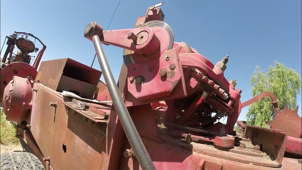 Massey Ferguson 12 Needle Setup. Knotter Adjustments pt. 1, Twine