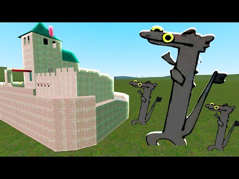 Видео: СМОЖЕТ ЛИ NEXTBOT РАЗРУШИТЬ НАШУ КРЕПОСТЬ Toothless ГАРРИС МОД ► Garry's Mod