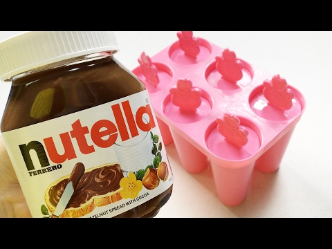 DIY. How To Make Real Nutella Milk Ice Cream. Chocolate Ice Cream Recipe