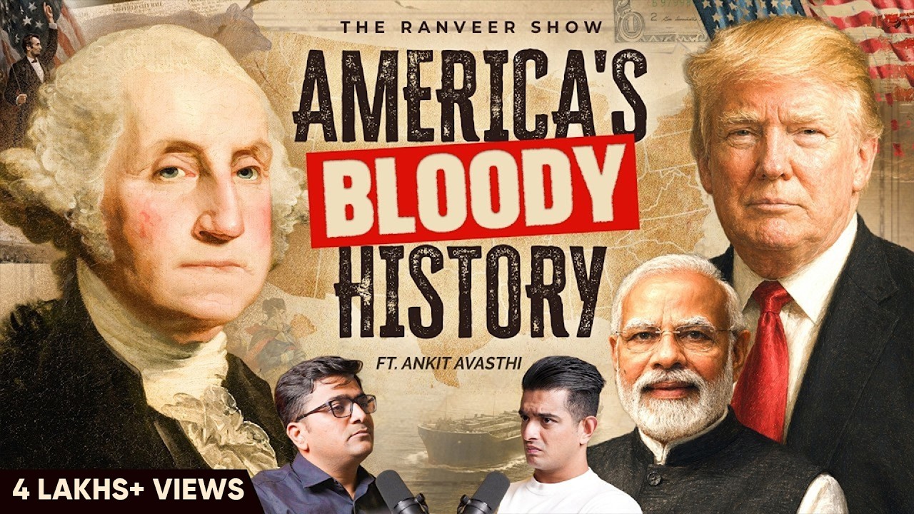 Brutal USA 🇺🇸 History - India's Role In Making America A Superpower I Ankit Avasthi On TRS