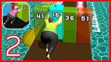 Fat Pusher - Gameplay All Levels #30 (Android,iOS)