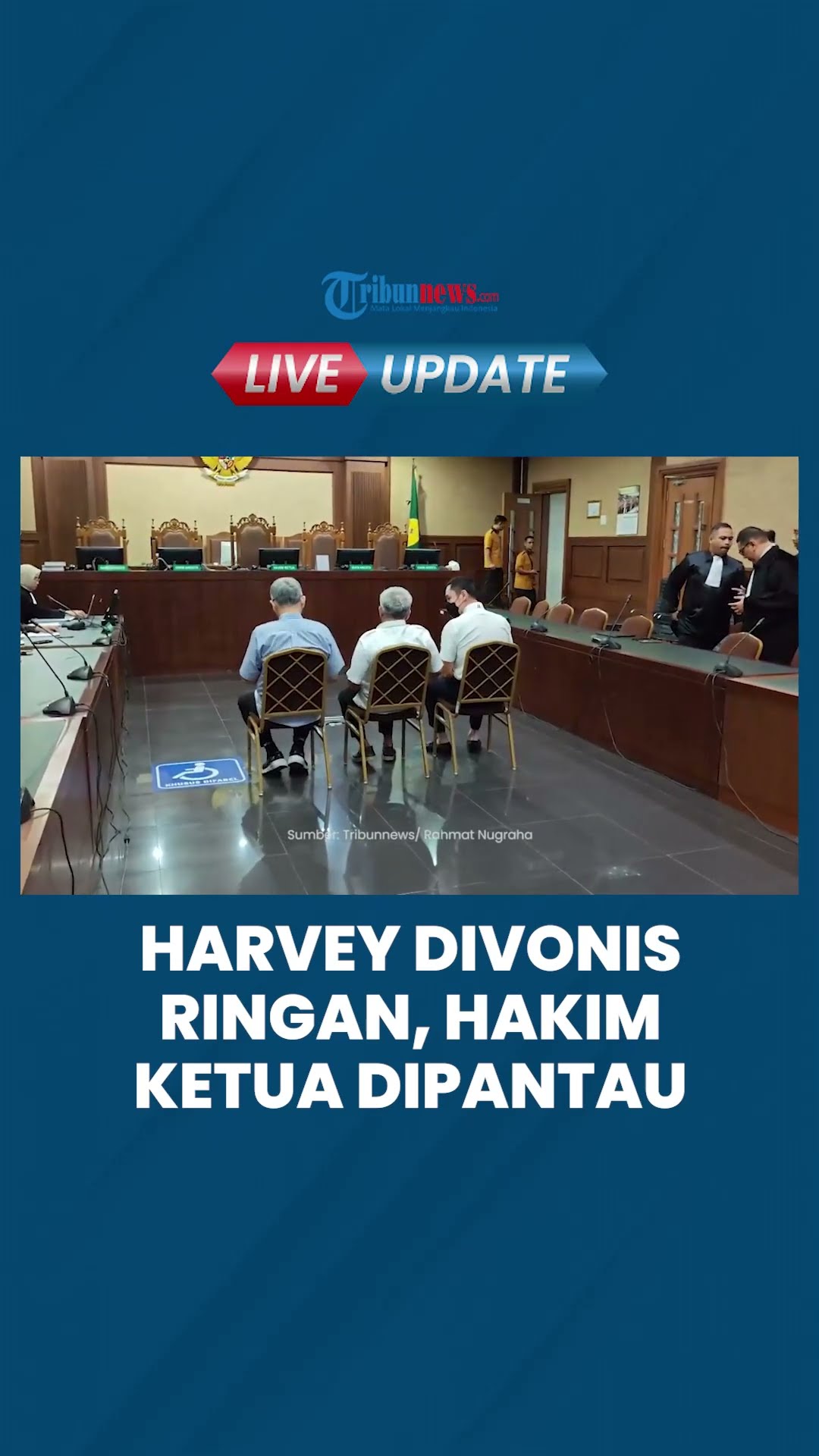 Vonis Harvey Moeis 6,5 Tahun, Harta Kekayaan Eko Aryanto Ketua Majelis Hakim Dipantau KY