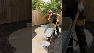 🌼 Stone Path Garden Makeover