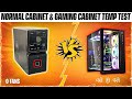 Normal PC Cabinet VS Gaming Cabinet Temperatures🌡️| Should You Buy a Gaming Cabinet?