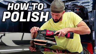 How To Polish A Car For Beginners At Home || Remove Swirls and Scratches || Ceramic Coat