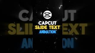 Capcut Slide Text Animation Tutorial