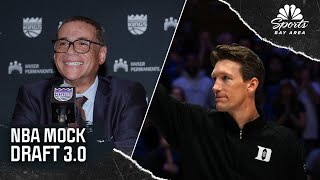 Breaking down Warriors, Kings' first-round picks in 2026 NBA Mock Draft 3.0 | NBC Sports BA & CA