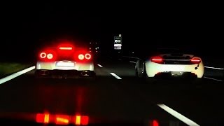 Mclaren mp4-12c spider vs nissan gt-r r35 autobahn race, acceleration
and sound - hello welcome to the car tv channel. this video is for
all...