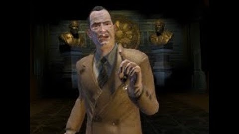 Confronting Andrew Ryan in his Office