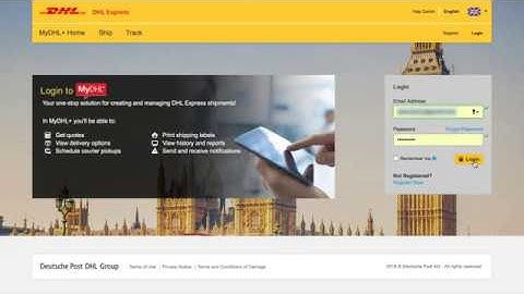 How to create a shipment in MyDHL