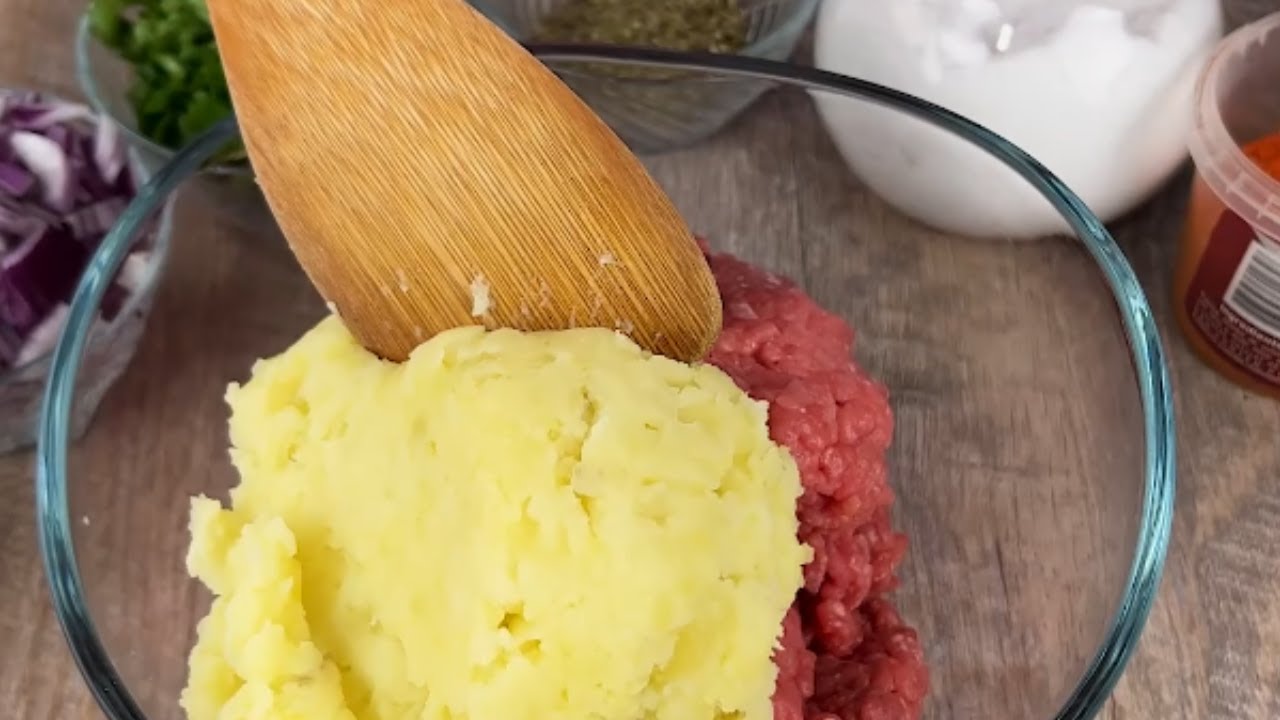 Duplique a Quantidade de CARNE usando BATATAS!!