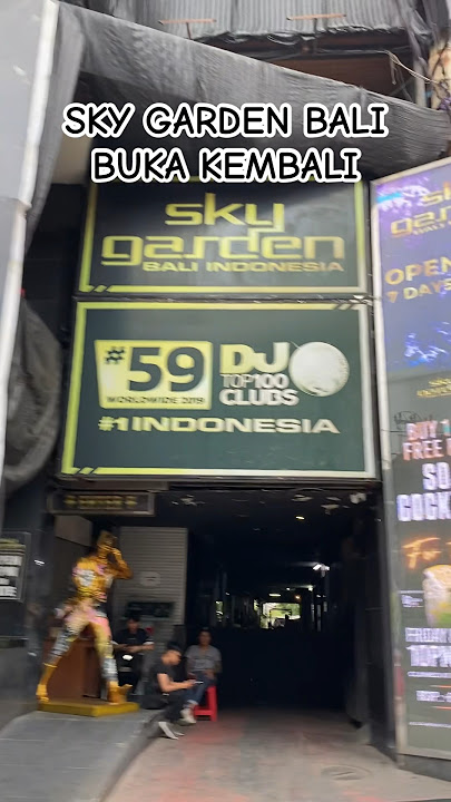 Sky garden buka kembali #bali #infobali #legiannightlife #fyp #shorts #vlog #kuta #skygarden #viral