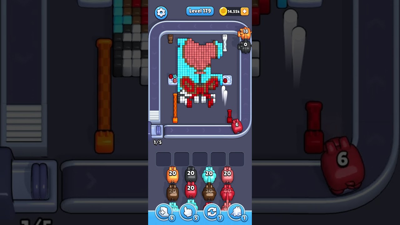 Pixel flow level 179 slow speed 