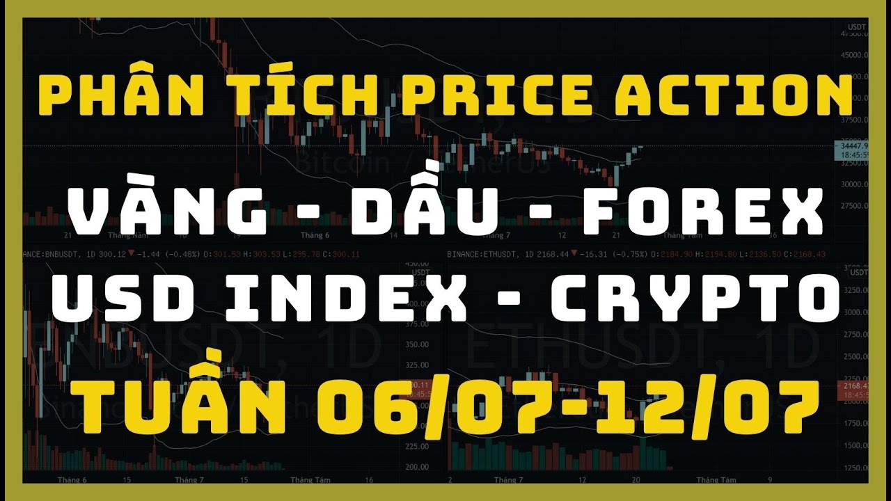 ✅ Phân Tích VÀNG - DẦU - FOREX - USD INDEX - CRYPTO Theo Price Action Tuần 06/07-12/07 | TraderViet