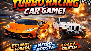 Turbo car racing game 🎯🏎️|| mind-blowing speed 🚄||#TurboRacing #CarGame#Gaming #Speed #Supercars screenshot 1