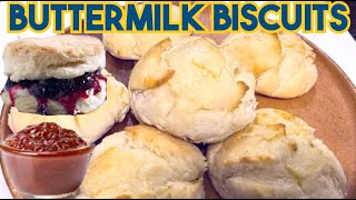 Fluffy Buttermilk Biscuits Made From Scratch