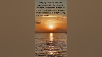 Embracing Minimalism ||Finding Joy in Simplicity