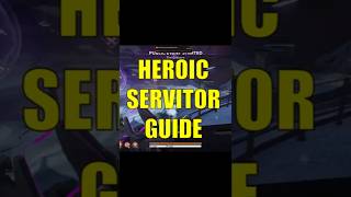 HEROIC SERVITOR EVENT GUIDE Destiny Rising #destinyrisinggloballaunch #destinyrising #gaming
