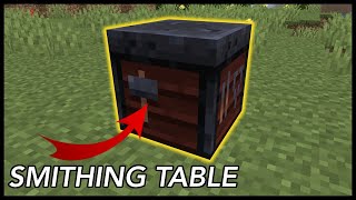 How To Use Smithing Table In Minecraft?