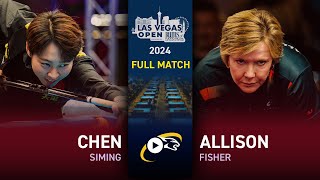 Allison Fisher vs  Siming Chen ▸ 2024 Las Vegas Open by Rums of Puerto Rico