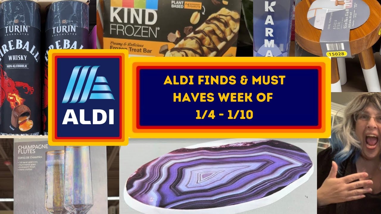 Aldi Finds & Must Haves Week of 1/4 - 1/10