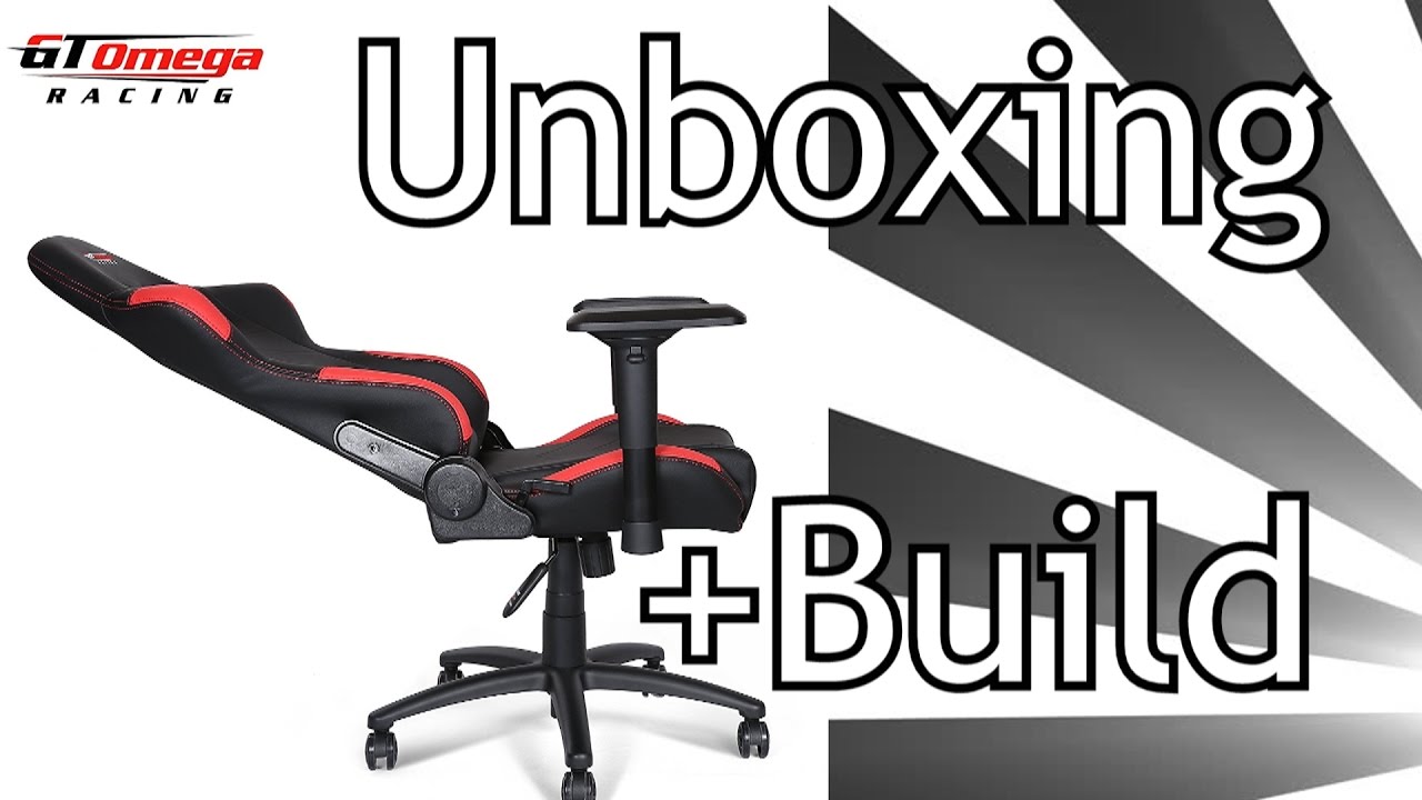 GT OMEGA RACING CHAIR (Unboxing + Build 