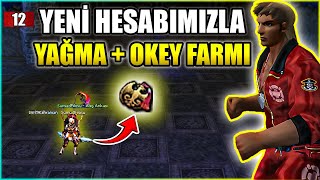 YENİ HESABIMIZLA YAĞMA + OKEY FARMI ! Epsiz Yardımsız Savaşçı #12 l Metin2 TR Ruby screenshot 3