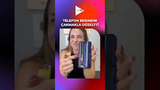 Ekranı Bozuk Telefona Çakmak Tuttu Sonuç İnanılmaz