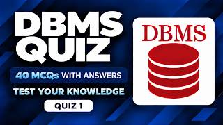 Database Management System Questions and Answers | DBMS Quiz | Quiz 1