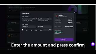 Amulet Protocol How To Buy Cover On Testnet