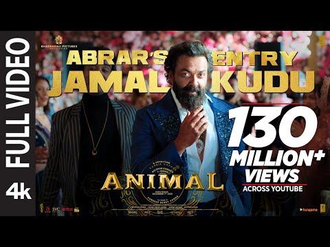 ANIMAL: ABRAR’S ENTRY - JAMAL KUDU(Full Video) |Ranbir Kapoor,Bobby Deol |Sandeep Vanga |Bhushan K