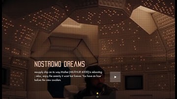 NOSTROMO DREAMS  [soothing ambient sounds series]