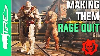 MAKING THEM RAGE QUIT! - Gears of War 4 KOTH Multiplayer Gameplay w/ LANDAN (Xbox One S Gameplay)