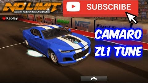 No Limit Drag Racing 2.0 || CAMARO ZL1 5.7s tune