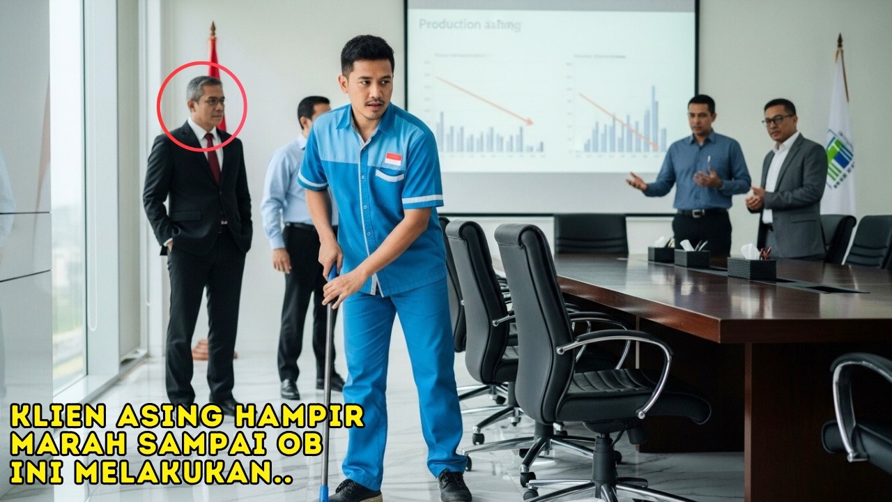 DIREMEHKAN DI DEPAN KLIEN ASING… OB INI BALIKKAN KEADAAN DAN BUAT SEMUA TERKEJUT!