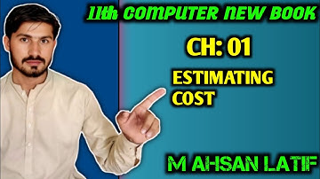 Project Planning and Management||Estimate Cost||1ST year computer science New Book