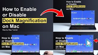 How to Enable or Disable Dock Magnification on Mac? | DISABLE DOCK | @RahishmobileAdda
