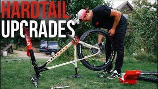 HARDTAIL MTB GETS CUSTOM UPGRADES AND ELECTRIC GEARS!!