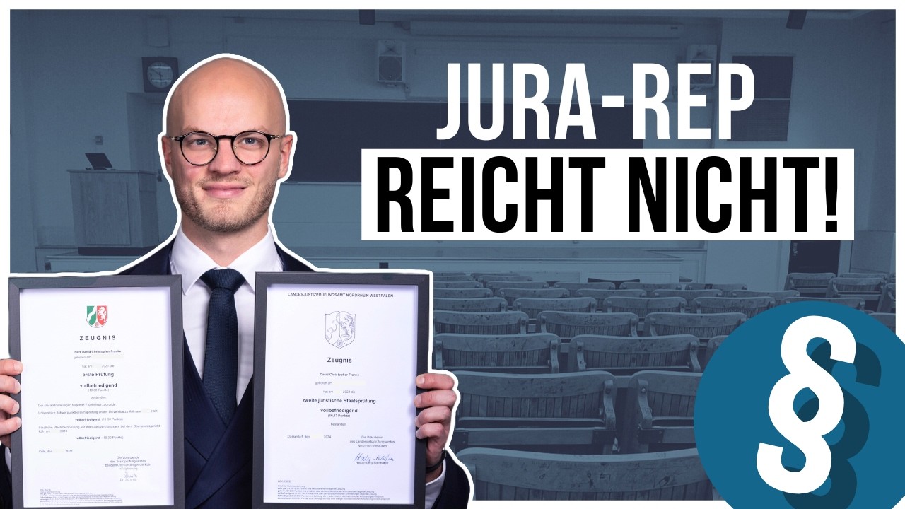 Als Jurastudent: Warum das Rep alleine NICHT zum Prdikat reicht