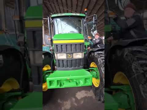 Трактор John Deere 6410 2000 - відео 1