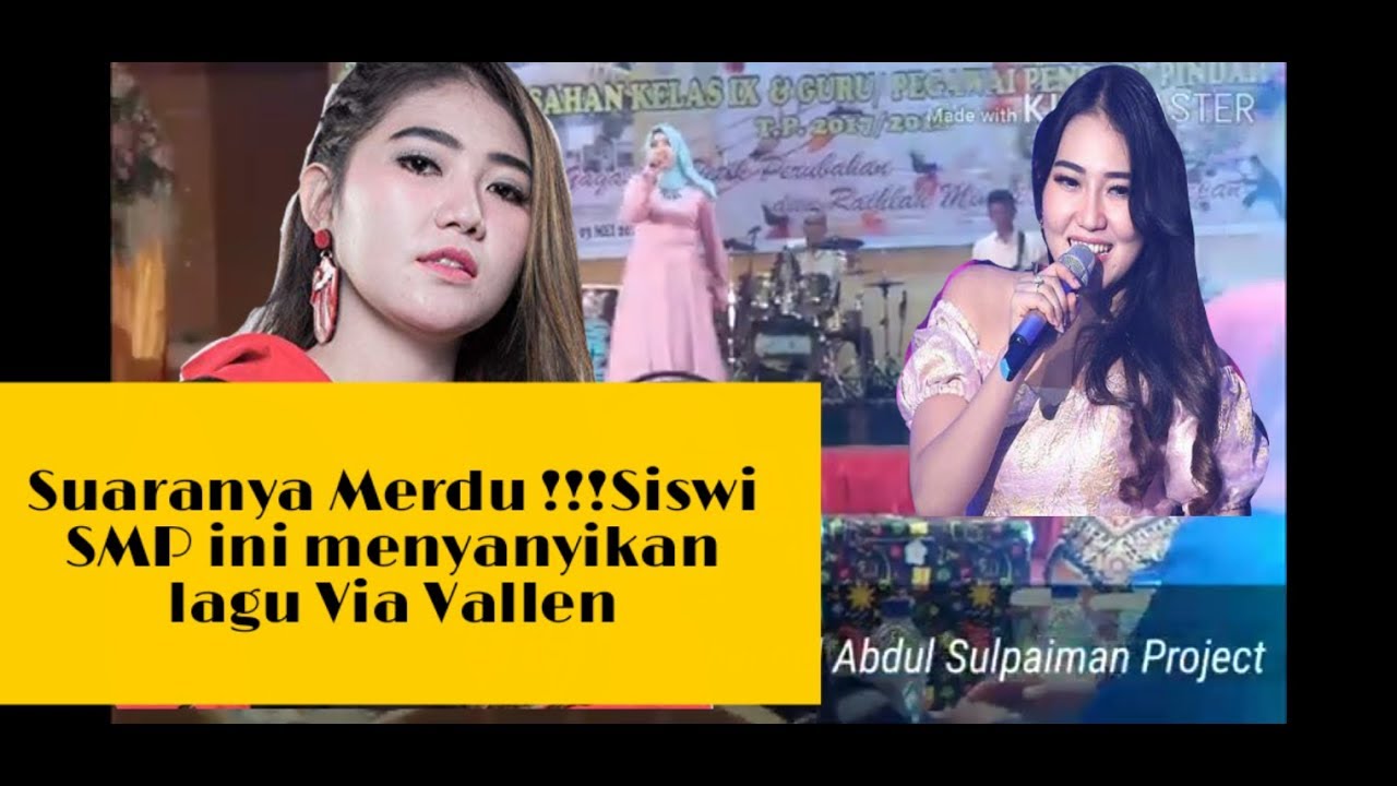 Perpisahan SMP 8 Padang//Penampilan siswa kelas lX (Via Vallen - Sayang)