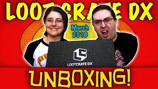 UNBOXING! Loot Crate DX March 2018 - PLAYBACK -  #ReadyPlayerOne #BackToTheFuture