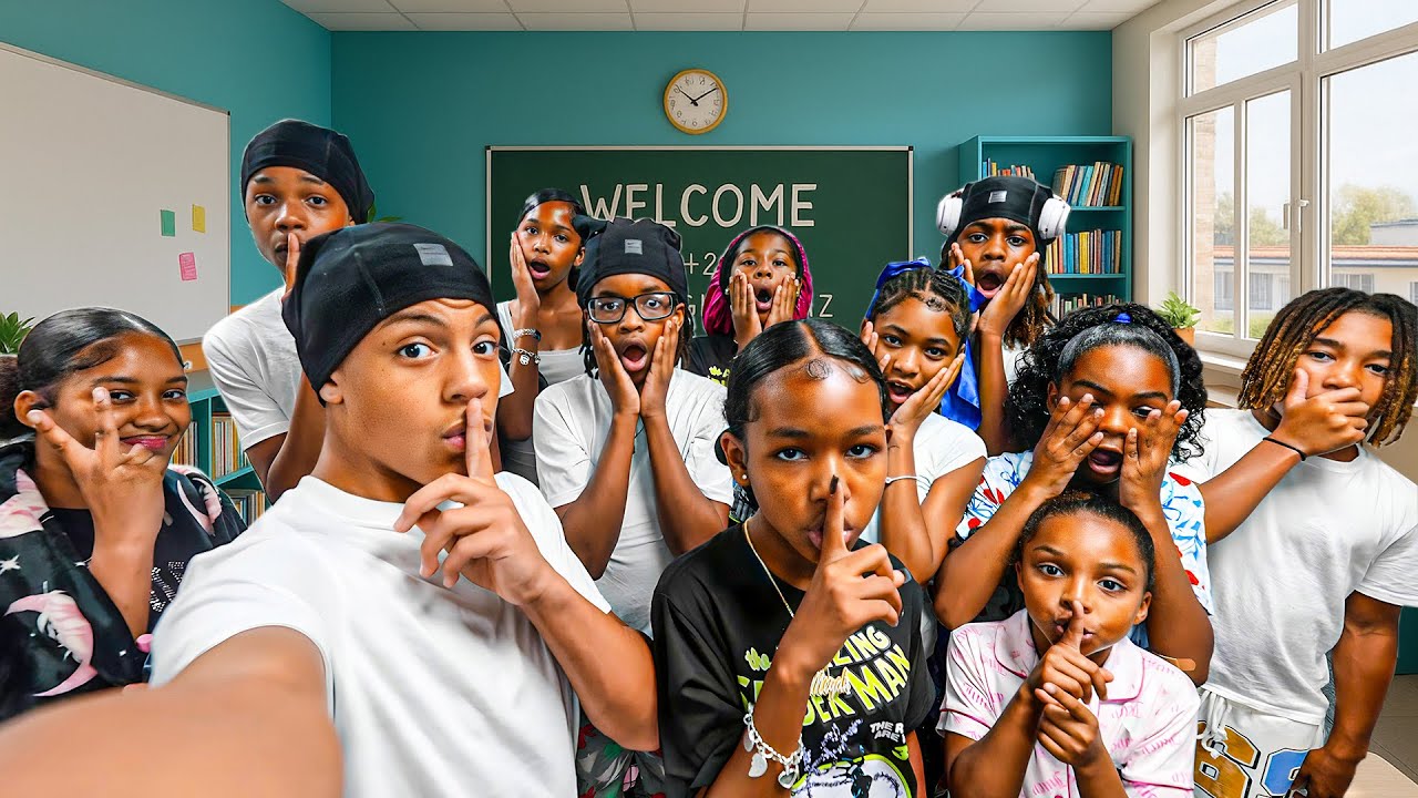 The KIDS SNUCK Into The SCHOOL🤫 *BUSTED*