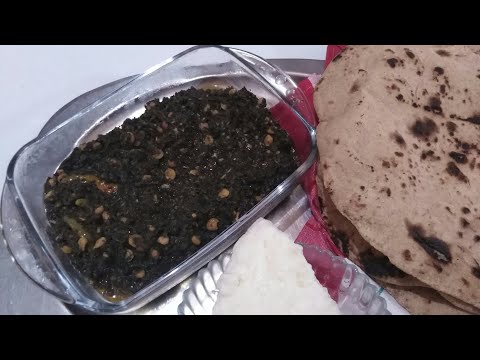 Sukha Saag Recipe Home Made.