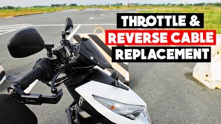 Honda Beat Street Update | Throttle & Reverse Cable Replacement