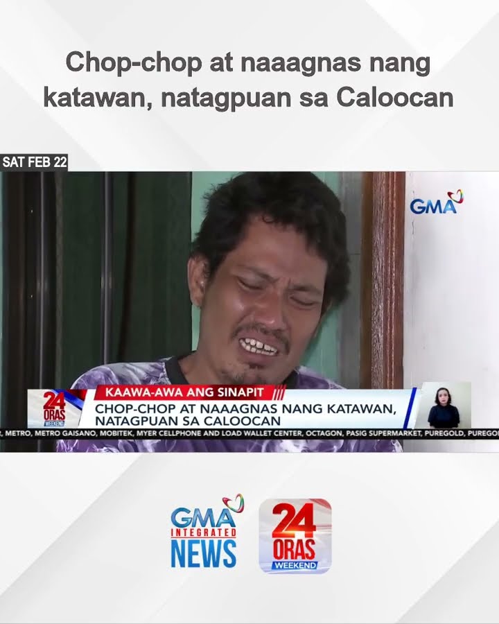 Chop-chop at naaagnas nang katawan, natagpuan sa Caloocan | 24 Oras Weekend