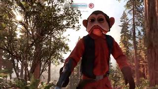 Star Wars Battlefront: 1 106 Nien Nunb killstreak!