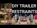 DIY trailer restraints vs Pitt Bull vs Moto Cinch for Dirt Bikes and ADV
