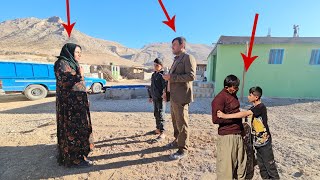 Download Lagu Nomadic Life| Children Help Their Father Build a Toilet in Ali’s Absence | Survival \u0026 Responsibility MP3